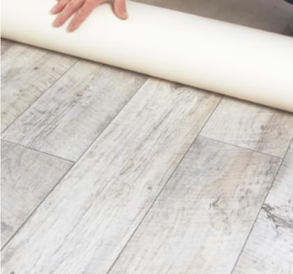 Укладка линолеума